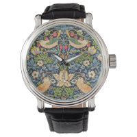 William Morris Strawberry Thief Floral Pattern