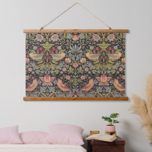 William Morris Strawberry Thief Hanging Tapestry