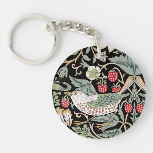 William Morris Strawberry Thief I Black Birds