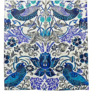 William Morris Strawberry Thief - Inverted