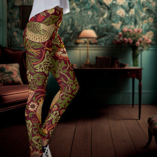 William Morris Strawberry Thief Leggings