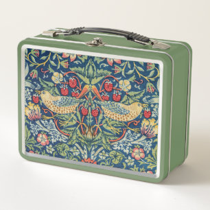 William Morris - Strawberry Thief Metal Lunch Box