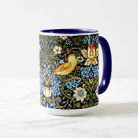 William Morris - Strawberry Thief Mug