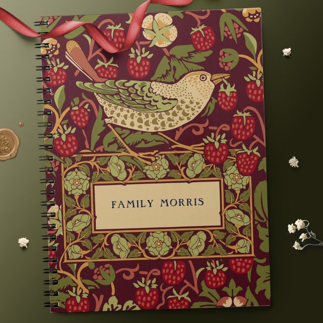 William Morris Strawberry Thief Notebook (Creator Uploaded)