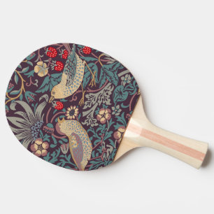 William Morris Strawberry Thief Ping Pong Paddle