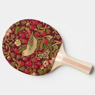 William Morris Strawberry Thief Ping Pong Paddle