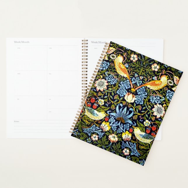 William Morris, Strawberry Thief Planner (Display)