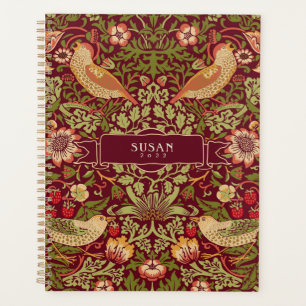 William Morris Strawberry Thief Planner