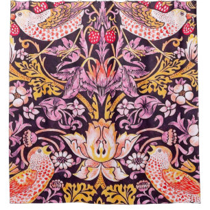 William Morris Strawberry Thief Purple Version