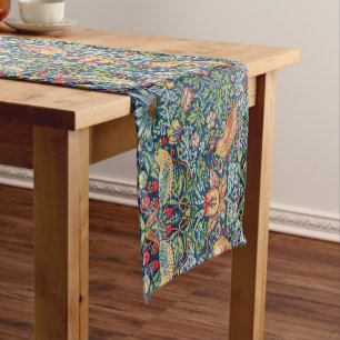 William Morris - Strawberry Thief Short Table Runner