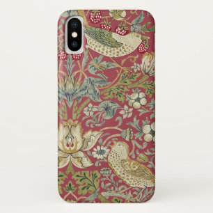 William Morris Strawberry Thief Textile Pattern Case-Mate iPhone Case