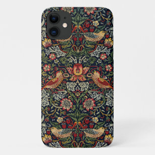 William Morris Strawberry Thief Textile Pattern Case-Mate iPhone Case