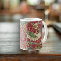 William Morris Strawberry Thief Textile Pattern