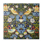 William Morris, Strawberry Thief, Tile<br><div class="desc">Strawberry Thief, famous vintage pattern by William Morris.</div>