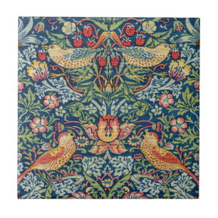 William Morris - Strawberry Thief Tile