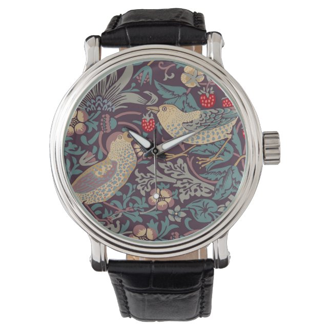 William Morris Strawberry Thief Watch (Front)