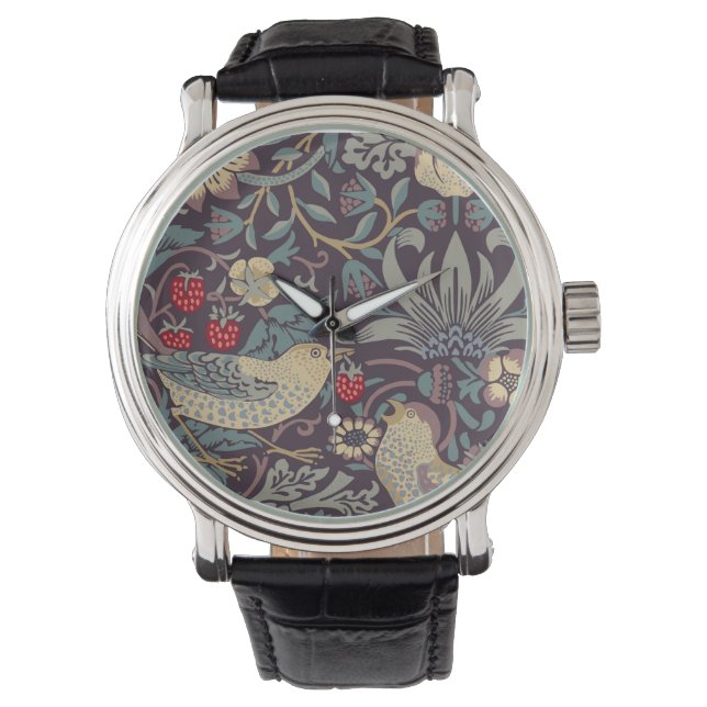 William Morris Strawberry Thief Watch (Front)