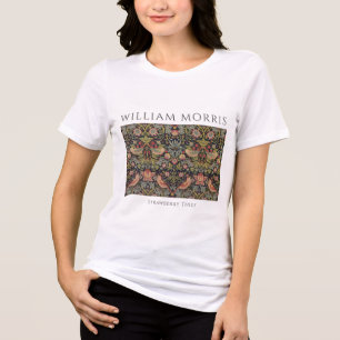 William Morris Strawberry Thief women's t-shirt Tri-Blend Shirt