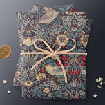 William Morris Strawberry Thief Wrapping Paper<br><div class="desc">William Morris Strawberry Thief Pattern Design. William Morris was an English textile designer, artist, writer, and socialist associated with the Pre-Raphaelite Brotherhood and British Arts and Crafts Movement. He founded a design firm in partnership with the artist Edward Burne-Jones, and the poet and artist Dante Gabriel Rossetti. This beautiful Art...</div>