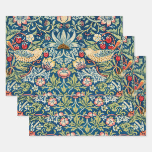 William Morris, Strawberry Thief Wrapping Paper Sheet