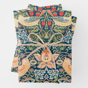 William Morris Strawberry Thief  Wrapping Paper Sheet