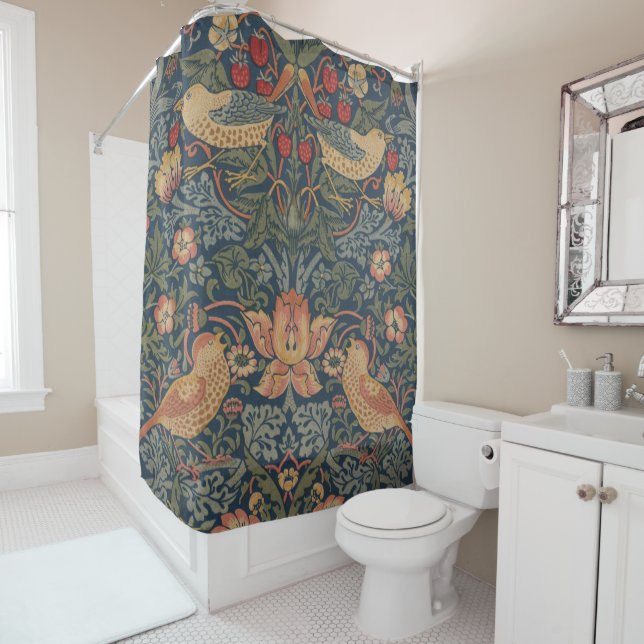 William Morris Strawberry Thieves Birds (In Situ)