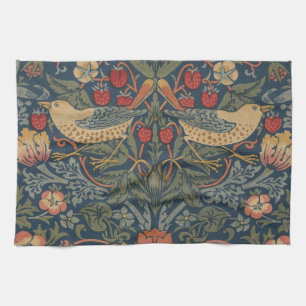 William Morris Strawberry Thieves Birds Kitchen Towel