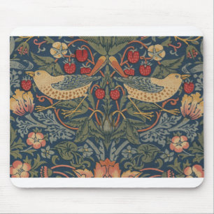 William Morris Strawberry Thieves Birds Mouse Pad