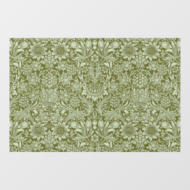 William Morris “Sunflower” 2 Window Cling (Sheet)