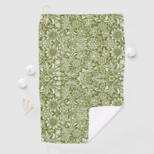 William Morris “Sunflower” 3 Golf Towel