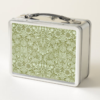 William Morris “Sunflower” 3 Metal Lunch Box