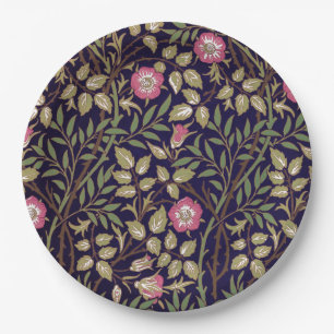 William Morris Sweet Briar Floral Art Nouveau Paper Plate