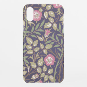 William Morris Sweet Briar Floral Art Nouveau iPhone XR Case