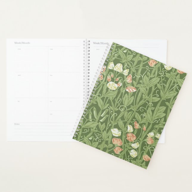William Morris Sweet Pea Floral Design Planner (Display)