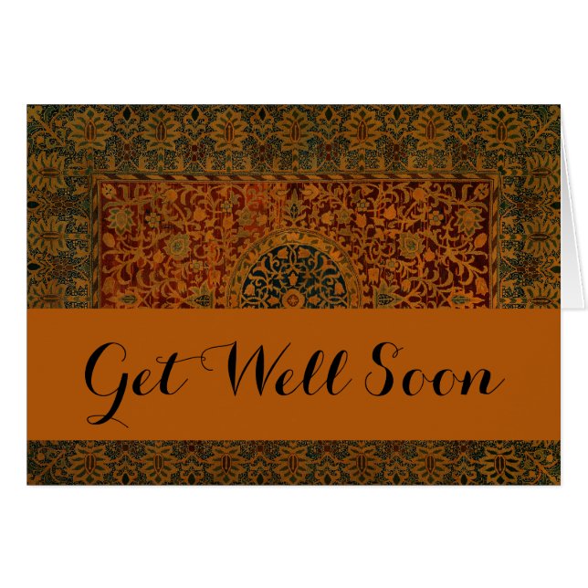 William Morris Tapestry Carpet Rug (Front Horizontal)