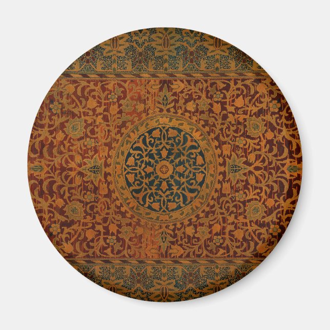 William Morris Tapestry Carpet Rug Magnet (Front)