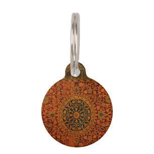 William Morris Tapestry Carpet Rug Pet Tag