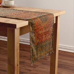 William Morris Tapestry Carpet Rug Short Table Runner