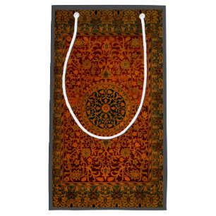 William Morris Tapestry Carpet Rug Small Gift Bag