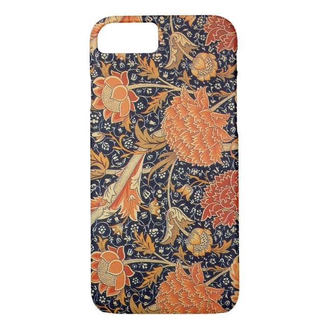William Morris Textile Pattern iPhone 7 case (Back)