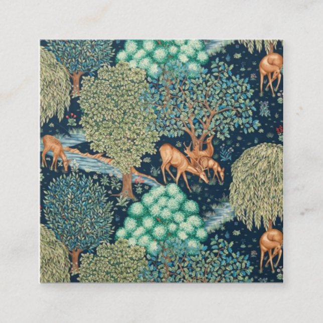 William Morris The Brook Square Business Card (Front)