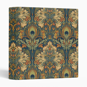 William Morris The Peacock Vintage Art Nouveau Binder