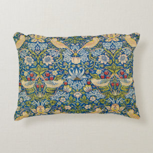 William Morris The Strawberry Thief Accent Pillow