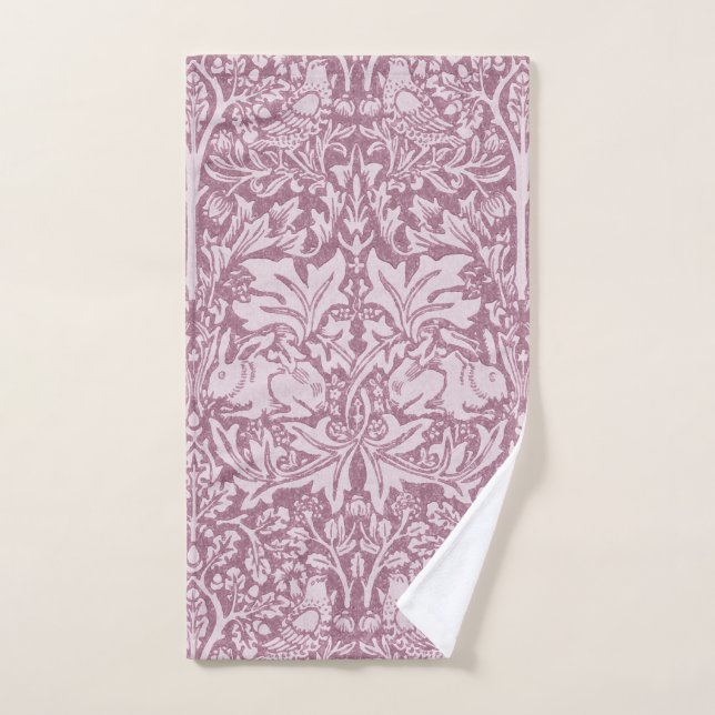 William Morris,The Strawberry thief,revamped,art n Hand Towel (Hand Towel)