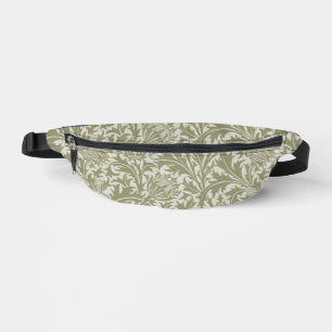 William Morris Thistle Sage Green Motif