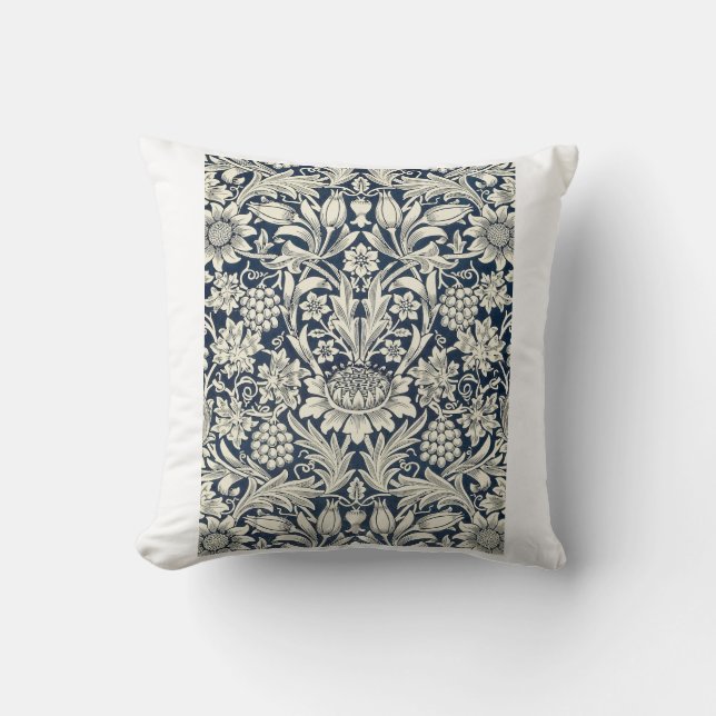 WILLIAM MORRIS THROW PILLOW (Front)