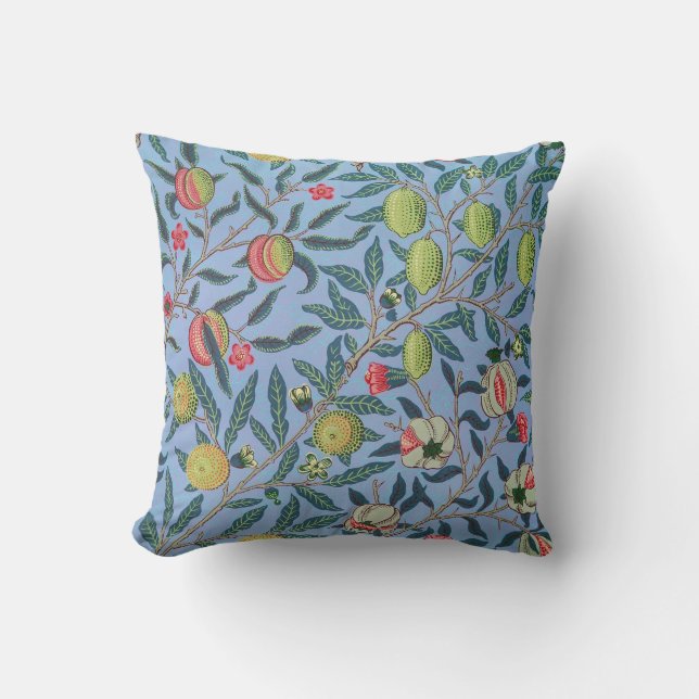 William Morris Throw Pillow (Front)