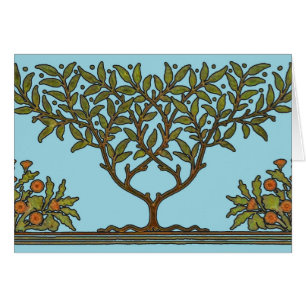 William Morris Tree Frieze Floral Wallpaper