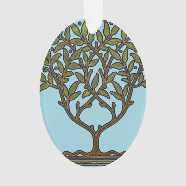 William Morris Tree Frieze Fond d'écran floral (dos)