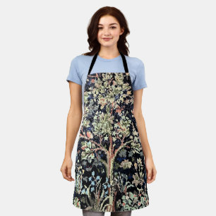 William Morris Tree of Life All-Over Print Apron